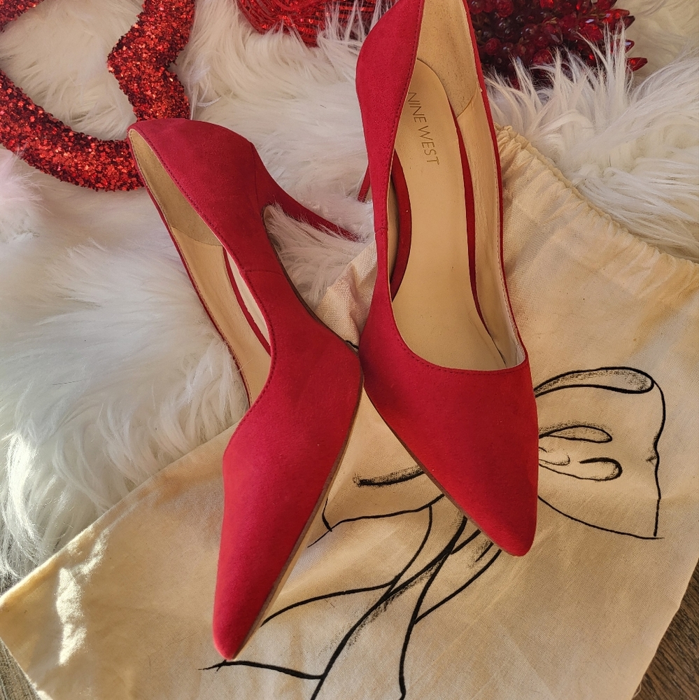 Nine West Red Heels